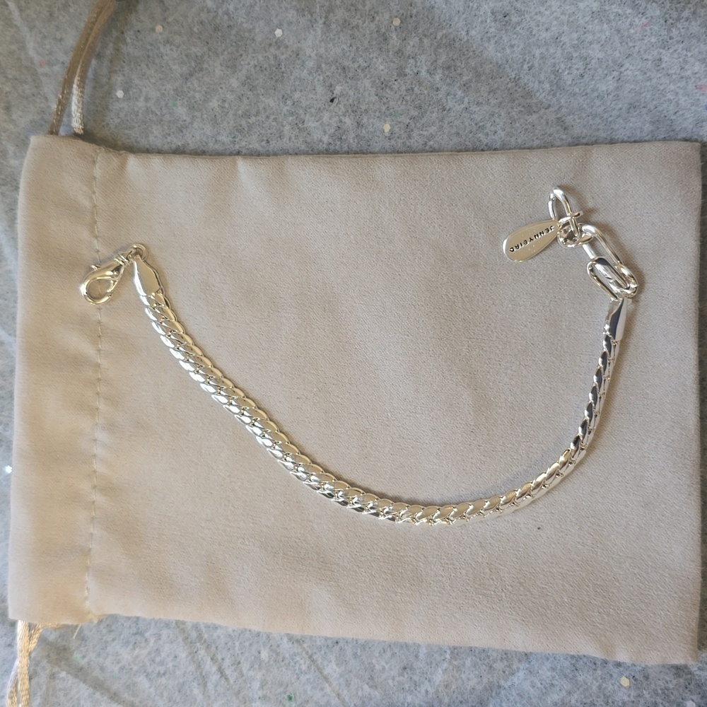 New Jenny Bird SILVER WALLACE BRACELET - Picture 3 of 4